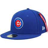 Chicago Cubs X Alpha Industries Royal New Era 59FIFTY Fitted Hat - Pro Jersey Sports