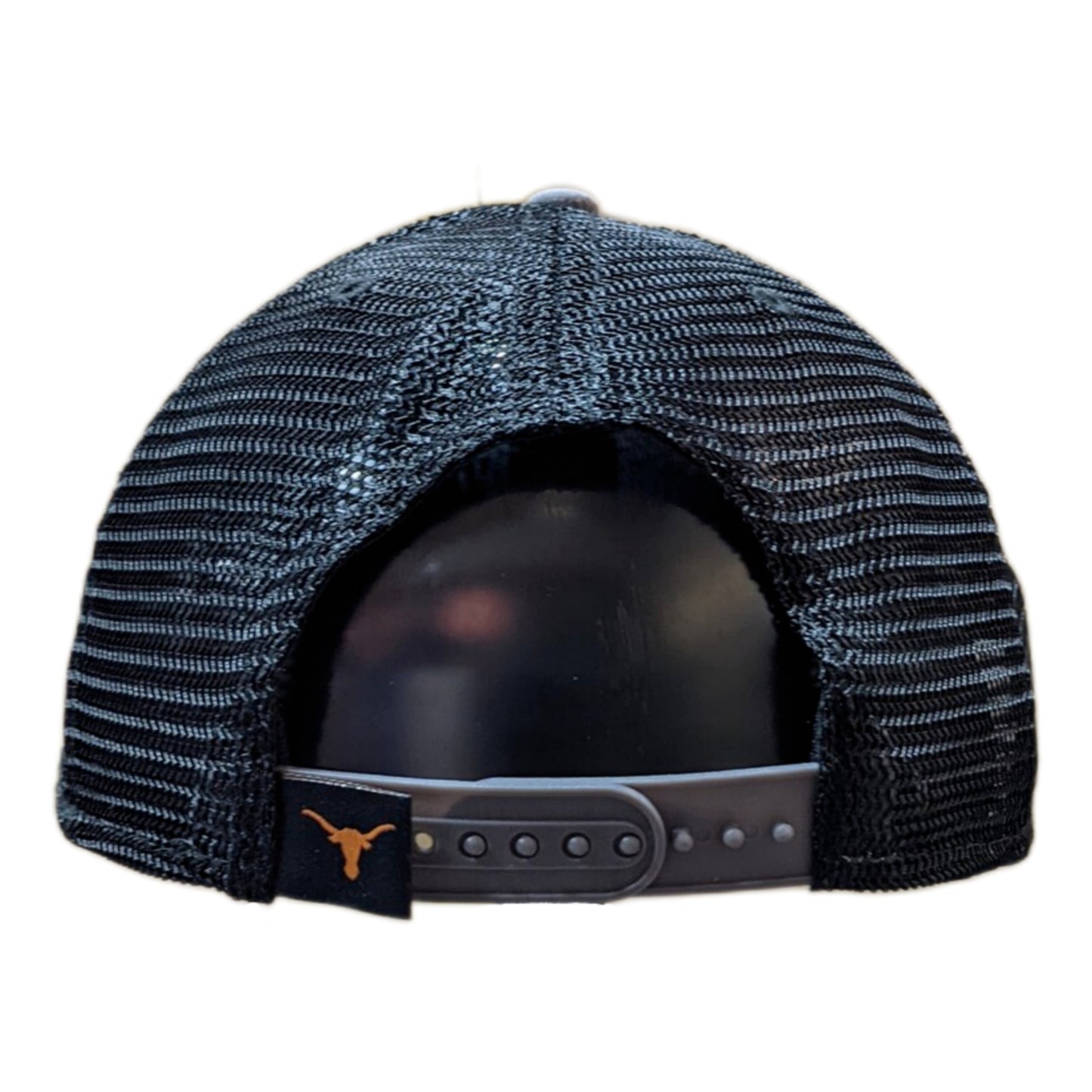 Texas Longhorns Top of the World Gray/Black Trucker Adjustable Snapback Hat