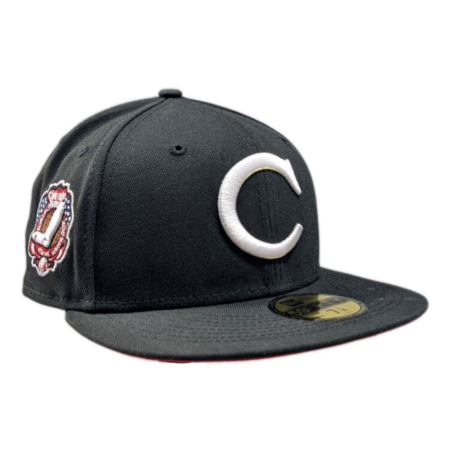 Chicago White Sox Cooperstown Collection Black 1906 World Series Champions New Era 59FIFTY Fitted Hat
