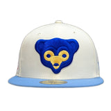Chicago Cubs Cooperstown Collection 2 Tone Off White/Sky Blue 1969 59FIFTY Fitted Hat - Pro Jersey Sports