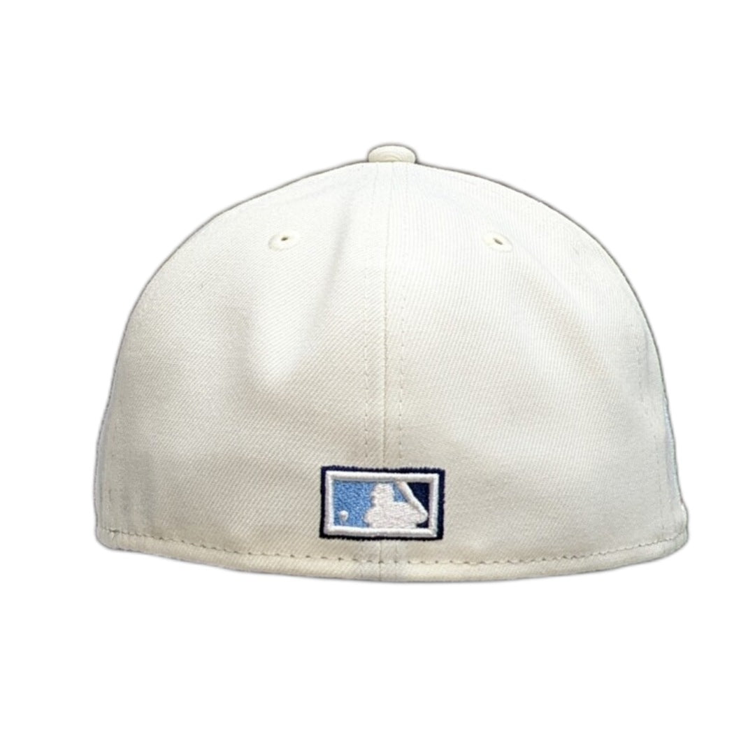Chicago Cubs Cooperstown Collection 2 Tone Off White/Sky Blue 1969 59FIFTY Fitted Hat