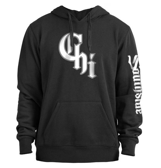 Mens Chicago White Sox New Era Black City Connect CHI Hoodie