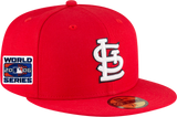 St. Louis Cardinals Classic 2006 World Series Red New Era 59Fifty Fitted Hat - Pro Jersey Sports