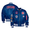 Navy Blue Milwaukee Brewers Alpha Industries x New Era Reversible MA-1 Bomber Jacket 3XL