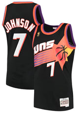 Youth Phoenix Suns Kevin Johnson Mitchell & Ness Black 1996-97 Hardwood Classics Swingman Jersey - Pro Jersey Sports