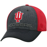 Mens Indiana Hoosiers Reach One Fit Flex Fit Hat By Top Of The World - Pro Jersey Sports