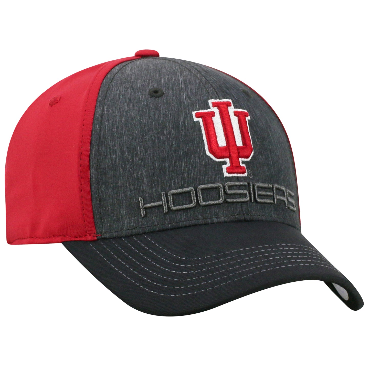 Mens Indiana Hoosiers Reach One Fit Flex Fit Hat By Top Of The World