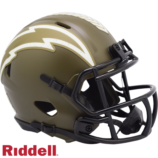 Riddell Los Angeles Chargers 2022 Salute To Service Speed Mini Helmet