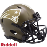 Riddell New England Patriots 2022 Salute To Service Speed Mini Helmet - Pro Jersey Sports