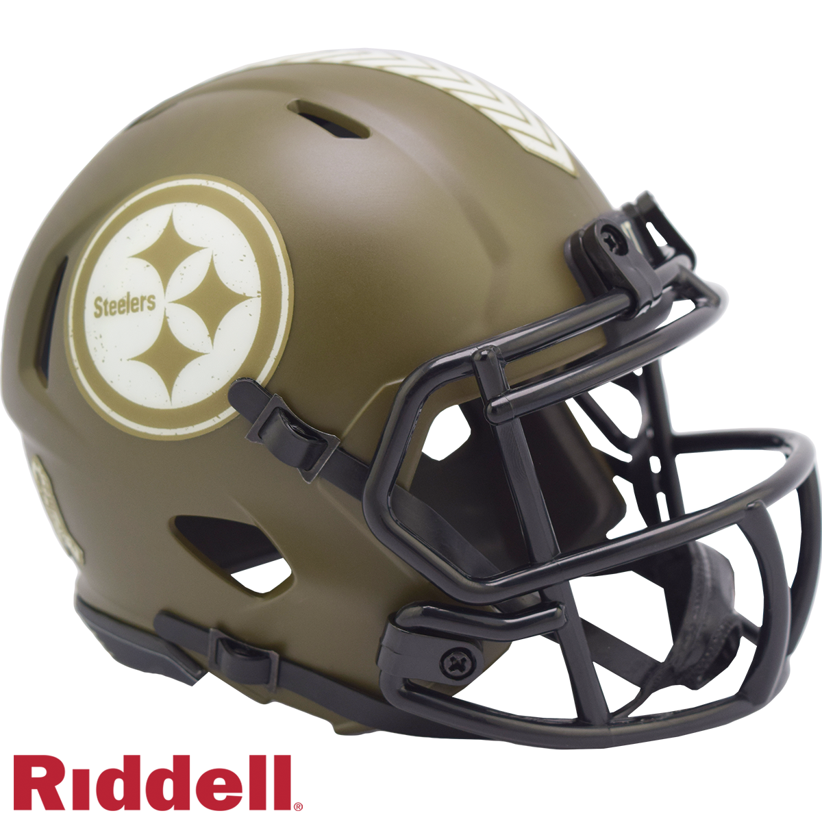 Riddell Pittsburgh Steelers 2022 Salute To Service Speed Mini Helmet