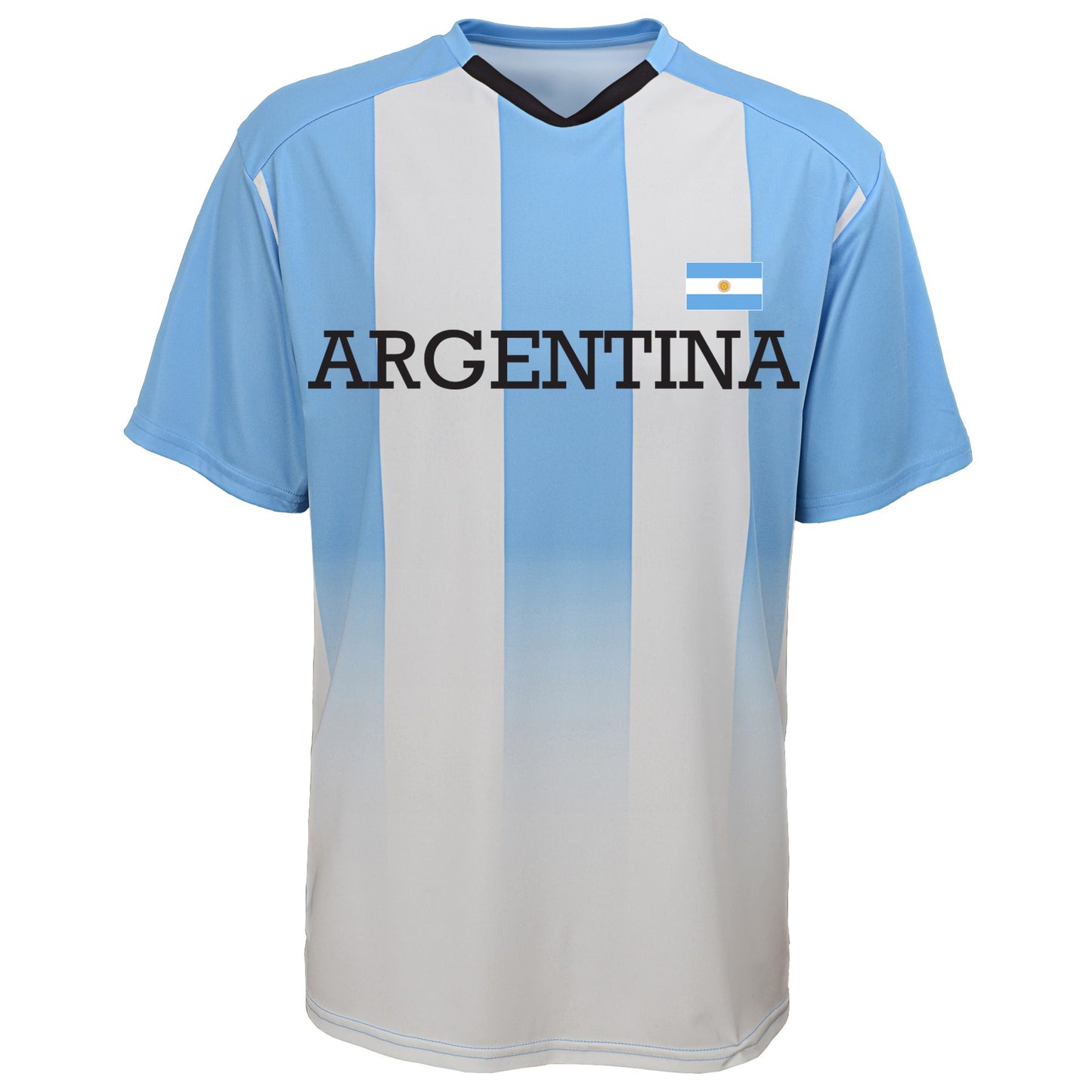 Youth Team Argentina Federation Soccer Jersey Shirt Performance Jersey Tee