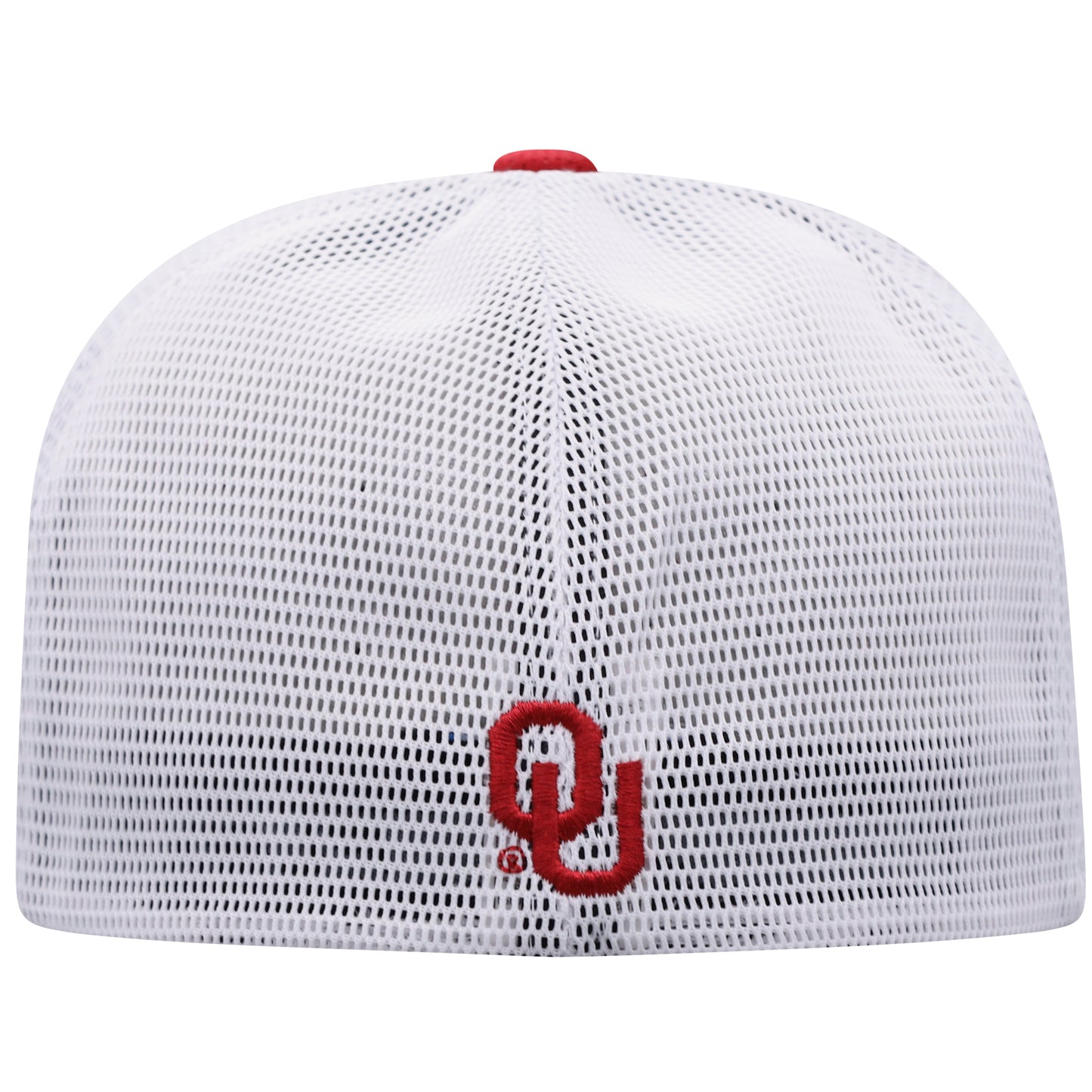 Men's Oklahoma Sooners Stamp 3-Tone Flex Fit Hat By Top Of the World
