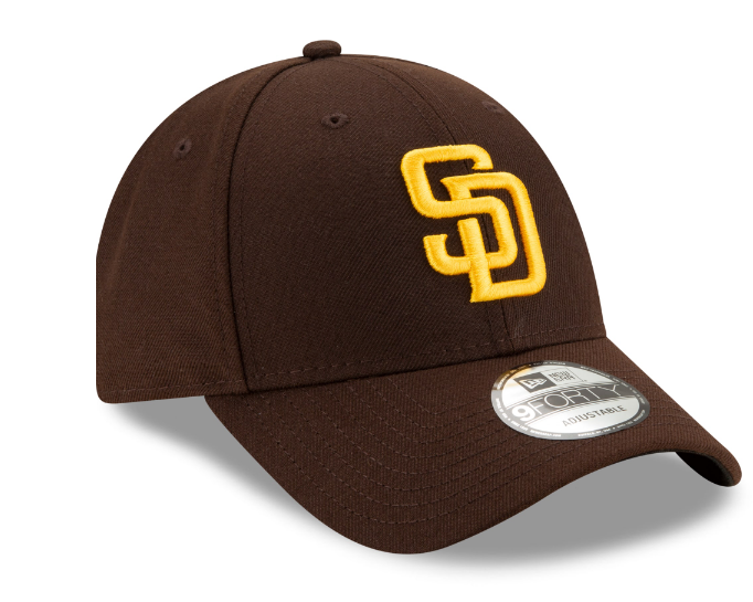 Men's San Diego Padres New Era Brown The League 9FORTY Adjustable Hat