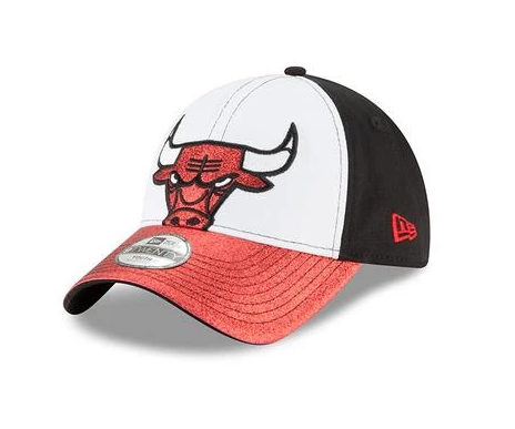 Girls Toddler NBA Chicago Bulls Shimmer Shine 9TWENTY Adjustable Hat By New Era