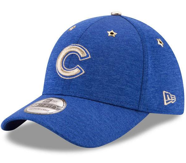 Chicago Cubs Blue 2017 All Star Game 39THIRTY Flex Fit Hat By New Era