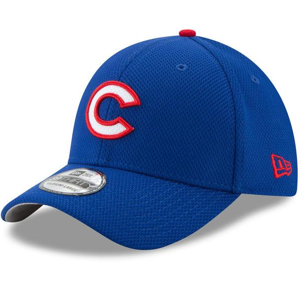 Men's Chicago Cubs New Era Royal 2017 Spring Training Diamond Era 39THIRTY Flex Hat