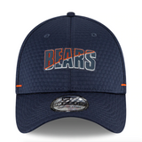 Chicago Bears New Era 2020 NFL Summer Sideline Official 39THIRTY Flex Hat - Navy - Pro Jersey Sports