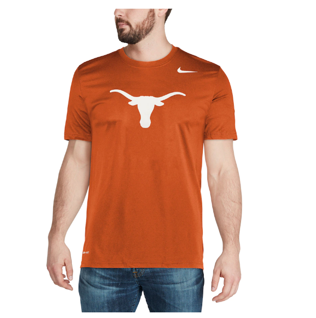 Texas Longhorns Nike Legend Logo Performance T-Shirt