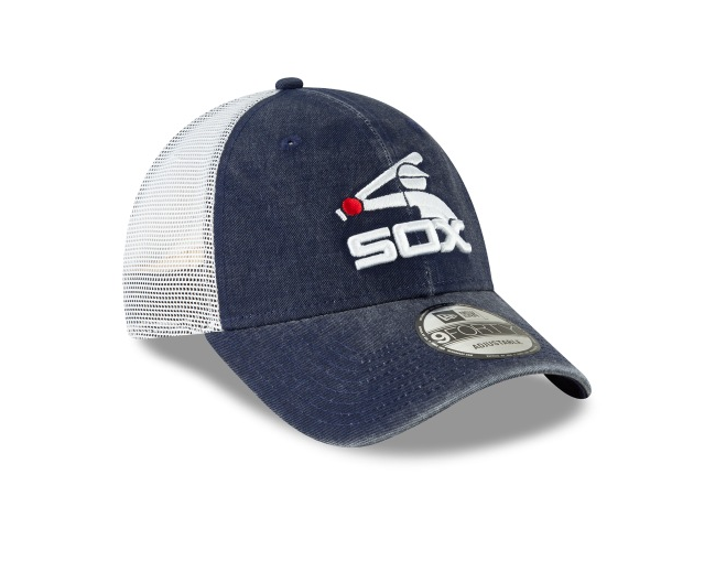 Chicago White Sox Cooperstown Collection Batterman New Era Trucker 9FORTY Adjustable Snapback Hat