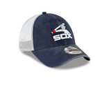 Chicago White Sox Cooperstown Collection Batterman New Era Trucker 9FORTY Adjustable Snapback Hat - Pro Jersey Sports