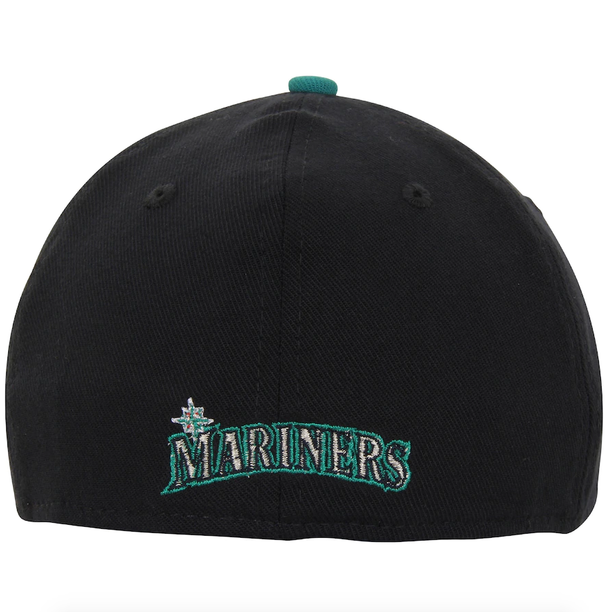 Men's Seattle Mariners New Era Navy/Green MLB Team Classic Alternate 39THIRTY Flex Hat