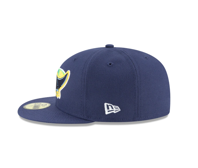 Men's Tampa Bay Rays New Era Navy Game Authentic Collection Alternate On-Field 59FIFTY Fitted Hat