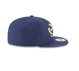Men's Tampa Bay Rays New Era Navy Game Authentic Collection Alternate On-Field 59FIFTY Fitted Hat - Pro Jersey Sports