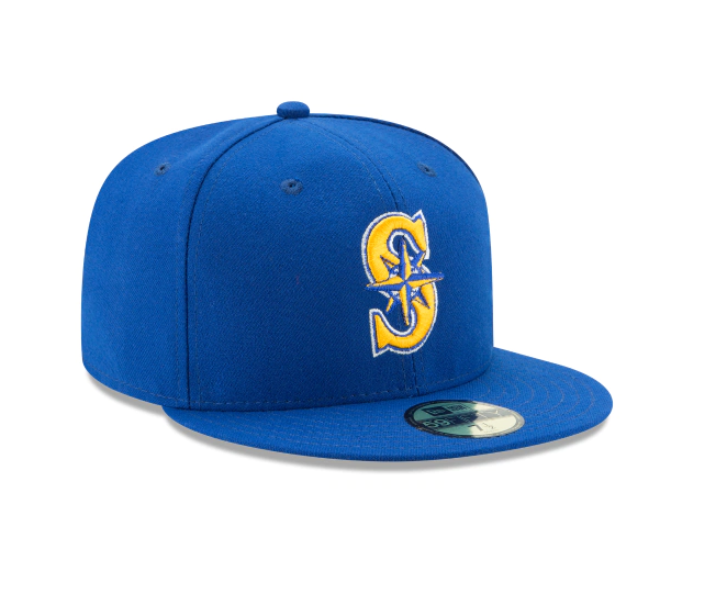 Men's Seattle Mariners New Era Royal Game Authentic Collection Alternate 2 On-Field 59FIFTY Fitted Hat