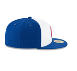 Men's Atlanta Braves Cooperstown Collection White/Royal 59Fifty Fitted Hat - Pro Jersey Sports