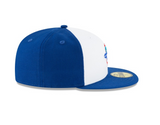 Men's Toronto Blue Jays Cooperstown Collection White/Royal 59Fifty Fitted Hat - Pro Jersey Sports