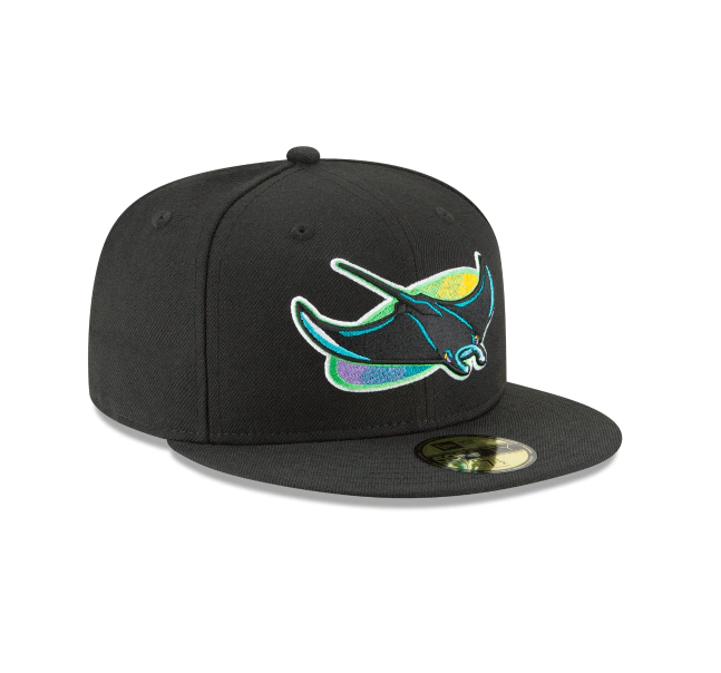 Men's Tampa Bay Devil Rays 1998 Cooperstown Collection Black 59Fifty Fitted Hat