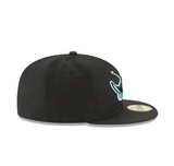 Men's Tampa Bay Devil Rays 1998 Cooperstown Collection Black 59Fifty Fitted Hat - Pro Jersey Sports