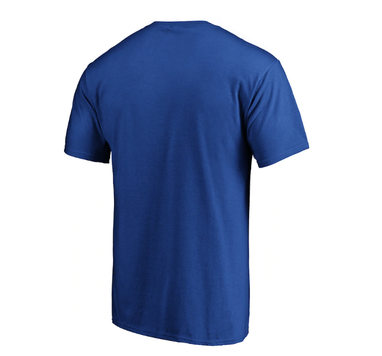 Men's Chicago Cubs Fanatics Branded Royal 2020 Postseason Locker Room T-Shirt