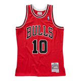 Mens Chicago Bulls B.J. Armstrong Mitchell & Ness Red 1990-91 Hardwood Classics Swingman Jersey - Pro Jersey Sports