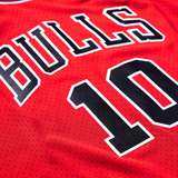Mens Chicago Bulls B.J. Armstrong Mitchell & Ness Red 1990-91 Hardwood Classics Swingman Jersey - Pro Jersey Sports