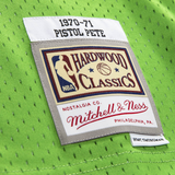 Men's Atlanta Hawks Green "Pistol" Pete Maravich Mitchell & Ness 1970-71 Hardwood Classics Swingman Jersey - Pro Jersey Sports