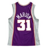Men's Phoenix Suns Shawn Marion Mitchell & Ness Purple 2001-02 Hardwood Classics Swingman Jersey - Pro Jersey Sports