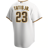 Men's San Diego Padres Fernando Tatis Jr. Nike White/Brown Home Replica Player Jersey - Pro Jersey Sports