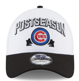 Men's Chicago Cubs New Era White 2016 Division Series Winner Locker Room 9FORTY Adjustable Hat - Pro Jersey Sports