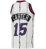 Youth Toronto Raptors Vince Carter Mitchell & Ness White 1998-99 Hardwood Classics Swingman Throwback Jersey - Pro Jersey Sports