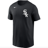 Men's Chicago White Sox Luis Robert Nike Black Name & Number T-Shirt - Pro Jersey Sports