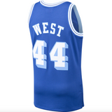 Men's Los Angeles Lakers Jerry West Mitchell & Ness Royal Hardwood Classics 1960-61 Swingman Jersey - Pro Jersey Sports
