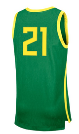 Men's Oregon Ducks Nike Replica #21 Basketball Jersey – Green - Pro Jersey Sports