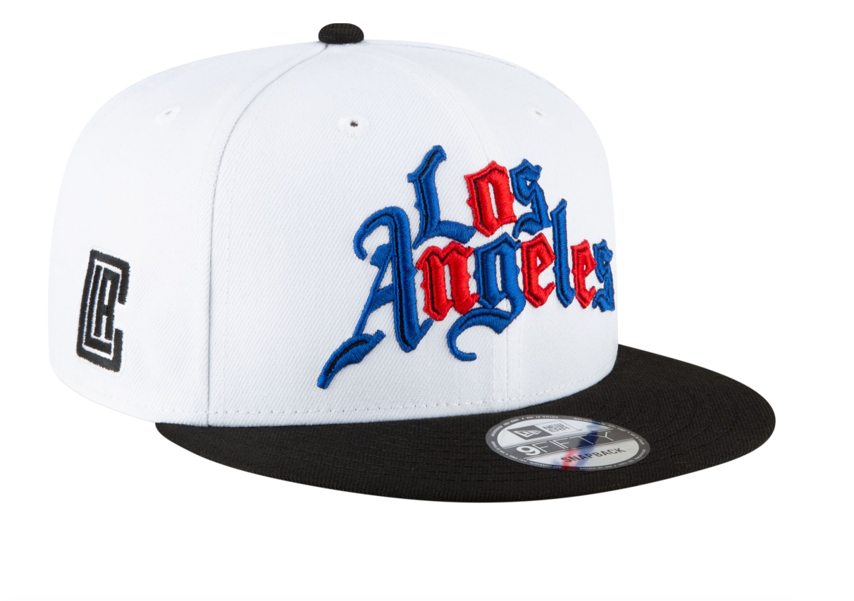 Men's New Era White Los Angeles Clippers 2020/21 City Edition - Alternate 9FIFTY Snapback Adjustable Hat