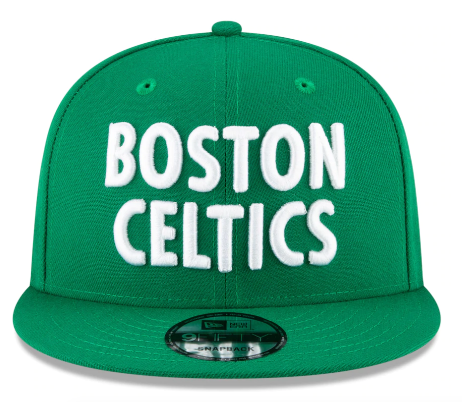 Men's New Era Green Boston Celtics 2020/21 City Edition - Alternate 9FIFTY Snapback Adjustable Hat