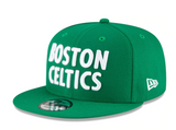 Men's New Era Green Boston Celtics 2020/21 City Edition - Alternate 9FIFTY Snapback Adjustable Hat - Pro Jersey Sports
