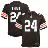 Youth Nike Nick Chubb Brown Cleveland Browns Game Jersey - Pro Jersey Sports
