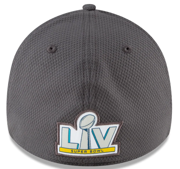 Men's Kansas City Chiefs New Era Gray/Graphite Super Bowl LV Bound 39THIRTY Flex Hat - Pro Jersey Sports
