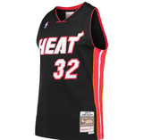 Men's Miami Heat Shaquille O'Neal Mitchell & Ness Black 2005-06 Hardwood Classics Swingman Jersey - Pro Jersey Sports
