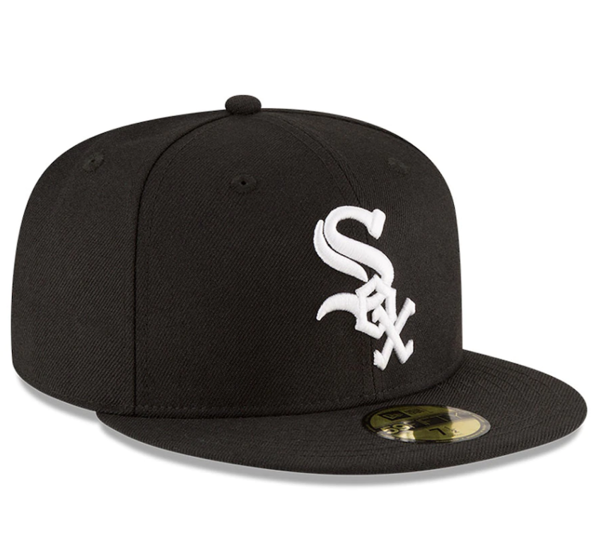 Chicago White Sox New Era 2005 World Series Wool 59FIFTY Fitted Hat - Black